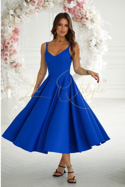 ROZALIA sukienka midi na ramiączkach CHABROWA