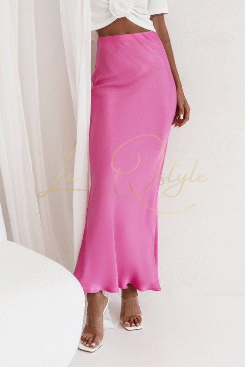 Długa różowa spódnica KAMI