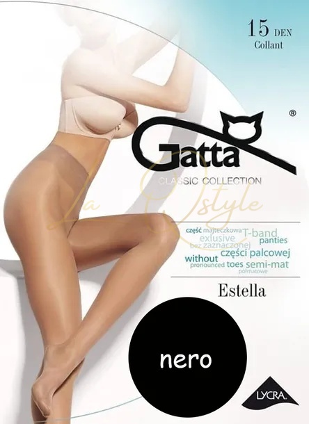 Rajstopy Estella 15 den Gatta NERO