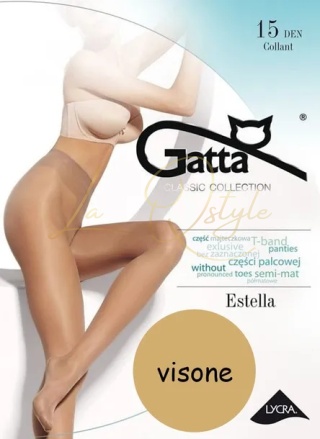 Rajstopy Estella 15 den Gatta VISONE