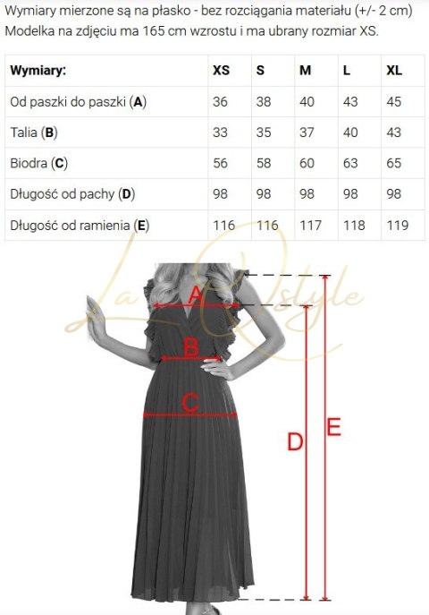 Rozkloszowana sukienka midi z kopertowym dekoltem i brokatowym połyskiem BŁĘKITNA