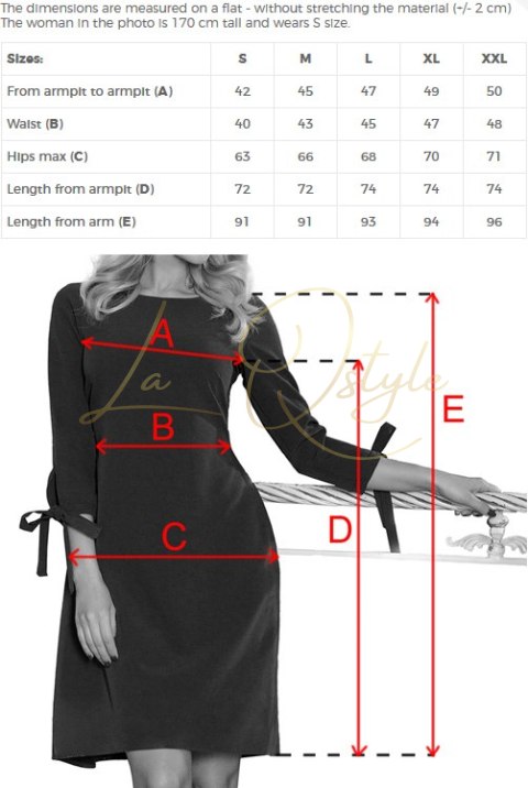 ALICE sukienka rozkloszowana z kokardkami BORDOWA