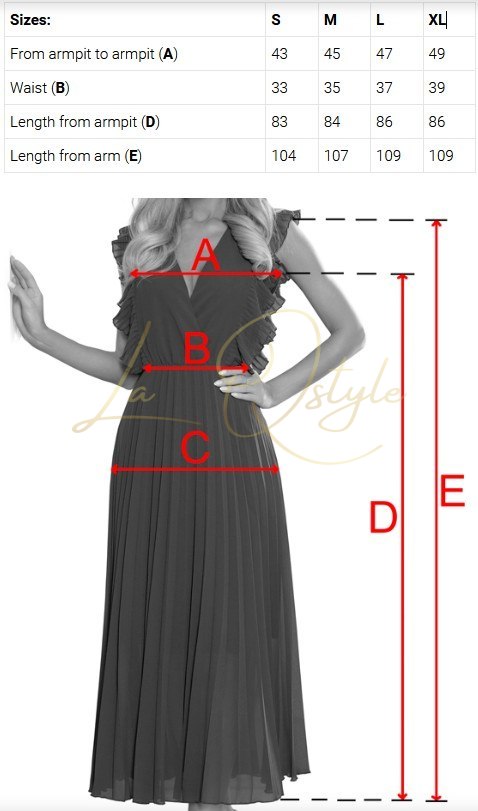 LINDA szyfonowa sukienka z koronkowym dekoltem ZIELEŃ BUTELKOWA