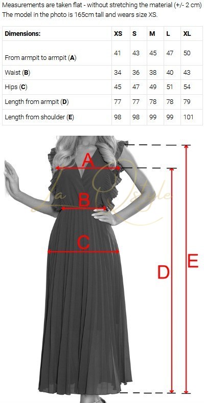 NINA elegancka sukienka z kopertowym dekoltem, rękawkiem i paskiem BORDOWA
