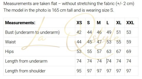 VICTORIA Trapezowa sukienka w kolorowy wzór