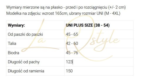 654-7 Długa połyskująca sukienka plus size z dekoltem i transparentnym rękawkiem - granatowa